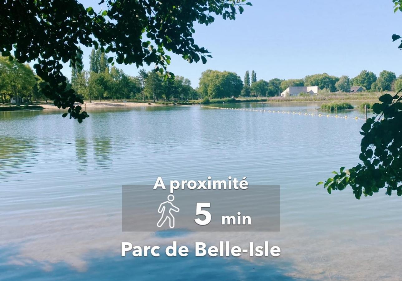 Le Boheme ⸱ Stationnement Gratuit ⸱ Fibre Apartment Déols Exterior foto