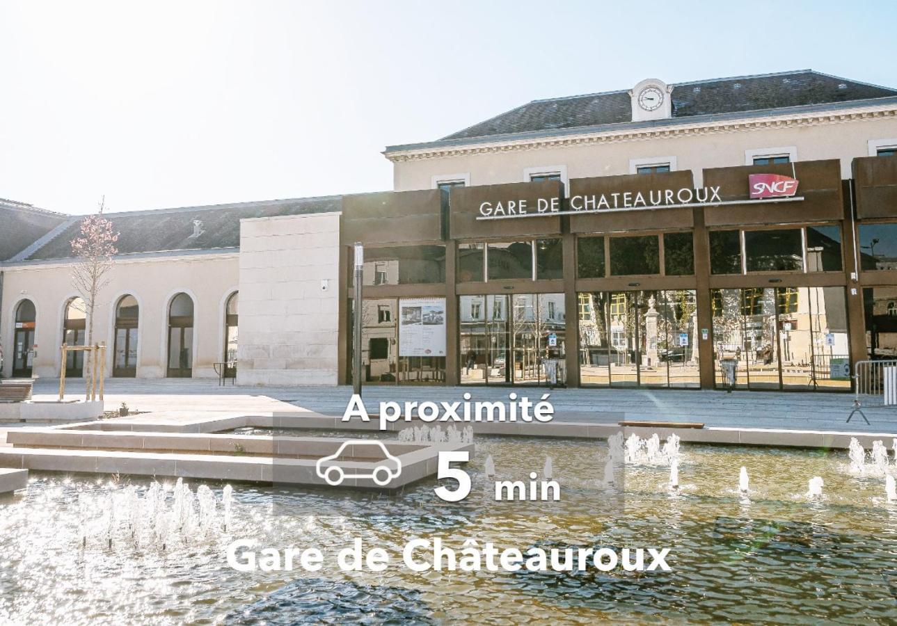 Le Boheme ⸱ Stationnement Gratuit ⸱ Fibre Apartment Déols Exterior foto